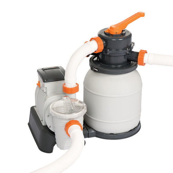 NNEDSZ 1500GPH Flowclear™ Sand Filter Swimming Above Ground Pool Cleaning Pump