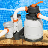 NNEDSZ 1500GPH Flowclear™ Sand Filter Swimming Above Ground Pool Cleaning Pump