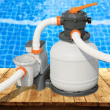 NNEDSZ 2000GPH Flowclear™ Sand Filter Swimming Above Ground Pool Cleaning Pump