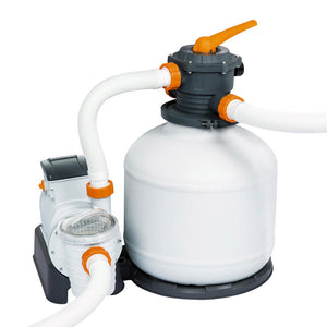 NNEDSZ Sand Filter Above Ground Swimming Pool 3000GPH Pools Cleaning Pump