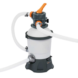 NNEDSZ 530GPH Flowclear™ Sand Filter Swimming Above Ground Pool Cleaning Pump