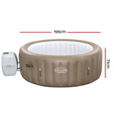 NNEDSZ Inflatable Spa Pool Massage Hot Tub Portable Lay-Z Spa Bath Pools