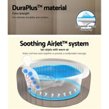 NNEDSZ Inflatable Spa Pool Massage Hot Tub Portable Lay-Z Spa Bath Pools