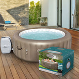 NNEDSZ Inflatable Spa Pool Massage Hot Tub Portable Lay-Z Spa Bath Pools