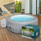 NNEDSZ Inflatable Spa Pool Massage Hot Tub Lay-Z Outdoor Spa Bath Pools