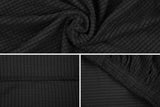 NNEKG 1 Seater Sofa Cover Waffle (Black)