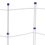 NNEDPE 4 Fold Airer Clothes Drying Rack