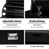 NNEDSZ Shoe Cabinet Bench Shoes Storage Rack Organiser Shelf Black 15 Pairs