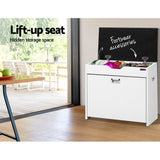 NNEDSZ  Adjustable 3 Tier Storage Cupboard - White