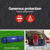 NNEDSZ Self Inflating Mattress - Blue