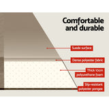 NNEDSZ Double Size Self Inflating Mattress Mat 10CM Thick   Coffee
