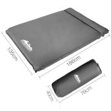 NNEDSZ Double Size Self Inflating Mattress - Grey