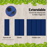 NNEDSZ Single Size Self Inflating Matress - Blue