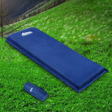 NNEDSZ Single Size Self Inflating Matress - Blue