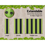 NNEDSZ Self Inflating Mattress Camping Sleeping Mat Air Bed Pad Double Green