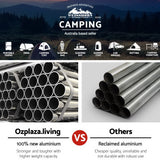 NNEDSZ Portable Roll Up Folding Camping Table