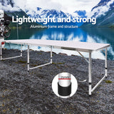 NNEDSZ Folding Camping Table 240cm