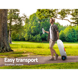 NNEDSZ 40L Portable Wheel Water Tank - Grey