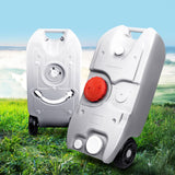 NNEDSZ 40L Portable Wheel Water Tank - Grey