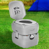 NNEDSZ Portable Camping Toilet 22L