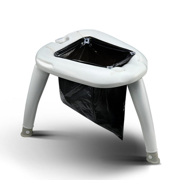 NNEDSZ Portable Folding Camping Toilet