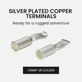 NNEMB 10 x 50A Anderson Style Power Plug Connectors and Terminals Pack