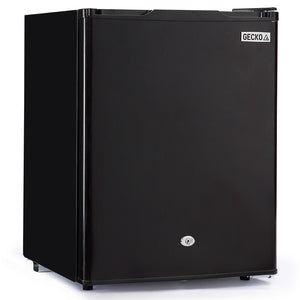 NNEMB 70L Portable Bar Fridge and Freezer 12V/24V/240V for Camping-Caravans-Black