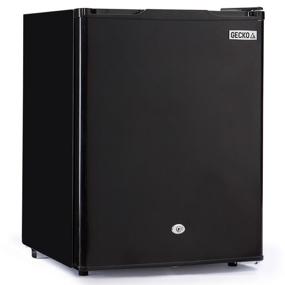 NNEMB 70L Portable Bar Fridge and Freezer 12V/24V/240V for Camping-Caravans-Black