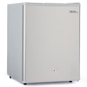 NNEMB 70L Portable Bar Fridge and Freezer 12V/24V/240V for Camping-Caravans-Silver