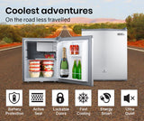 NNEMB 57L Portable Camping Bar Fridge with Freezer 12V/24V/240V