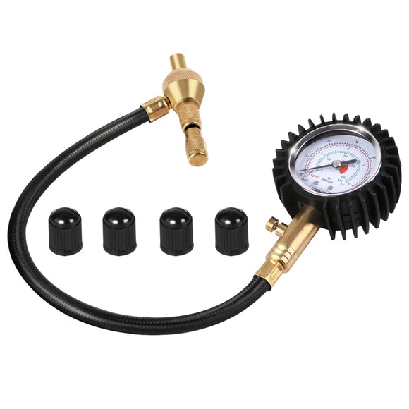 NNEDSZ Tyre Deflater with Pressure Gauge Valve