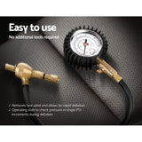 NNEDSZ Tyre Deflater with Pressure Gauge Valve