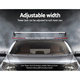NNEDSZ Universal Car Roof Rack 1450mm Cross Bars Aluminium Silver Adjustable Brackets Carrier 90kg