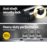 NNEDSZ Universal Car Roof Rack Aluminium Cross Bars Adjustable 126cm Silver Upgraded