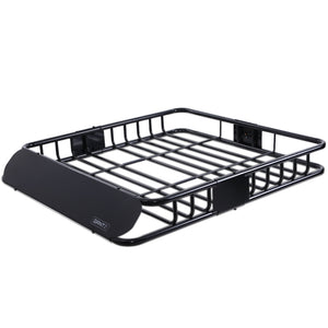 NNEDSZ Universal Roof Rack Basket Car Luggage Carrier Steel Vehicle Cargo 112cm