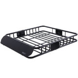 NNEDSZ Universal Roof Rack Basket Car Luggage Carrier Steel Vehicle Cargo 112cm