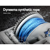 NNEDSZ 3 Speed Hand Winch Synthetic Rope