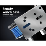 NNEDSZ 3 Speed Hand Winch Synthetic Rope