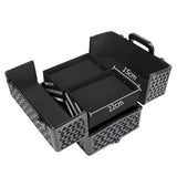 NNEDSZ 7 in 1 Portable Cosmetic Beauty Makeup Trolley - Diamond Black