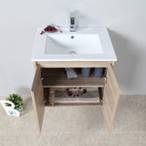NNEDPE Wall Hung Bathroom Vanity Storage Cabinet 600mm