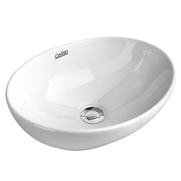 NNEDSZ Oval Sink Bowl - White