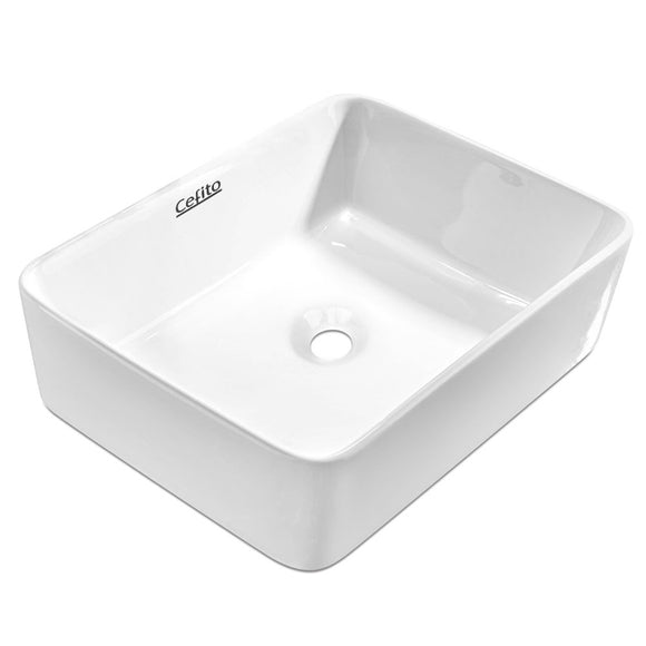 NNEDSZ  Rectangle Sink Bowl - White
