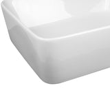 NNEDSZ  Rectangle Sink Bowl - White
