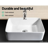 NNEDSZ  Rectangle Sink Bowl - White