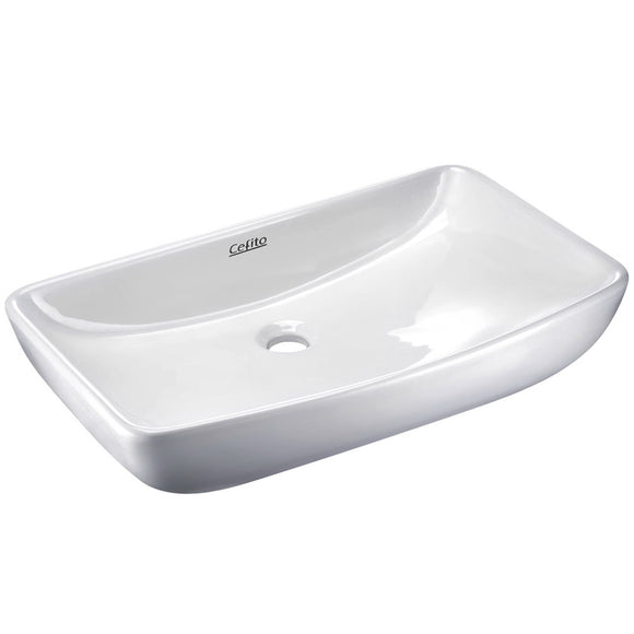 NNEDSZ Rectangle Sink Bowl - White