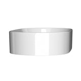 NNEDSZ Cefito Bathroom Basin Vanity Ceramic Basin Above Counter Hand Wash Long Shape