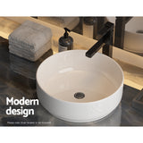 NNEDSZ Cefito Bathroom Basin Ceramic Vanity Basin Above Counter White Hand Wash