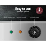 NNEDSZ Food Warmer Bain Marie Electric Buffet Pan Stainless Steel