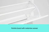 NNEDPE 24 Pairs Shoe Cabinet Storage Rack - 120 x 63 x 24cm