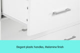 NNEDPE Tallboy Dresser 6 Chest of Drawers Cabinet 85 x 39.5 x 105